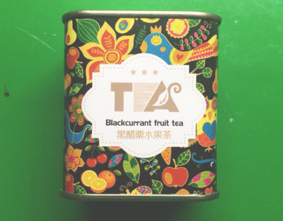 Tea package pattern design
