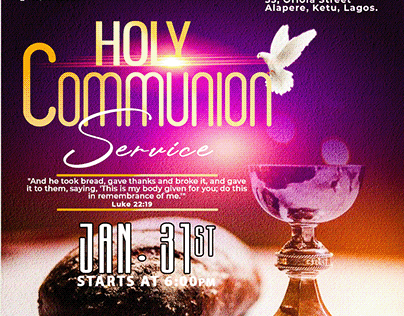 Holy Communion Flyer