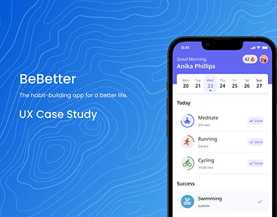 Habit Building App - UX Case Study