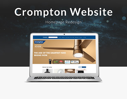 Project thumbnail - Crompton Web and Mobile Redesign