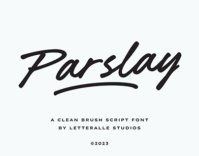 Parslay Script Font