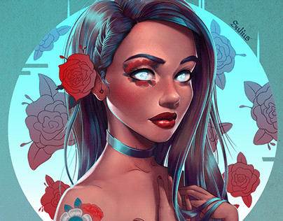 Florasia - 'Draw this in your own style', by AngelGanev