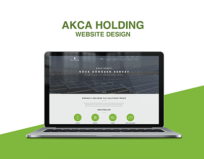 Akca Holding WEB Design