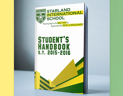 S.I.S Student Handbook Cover Design