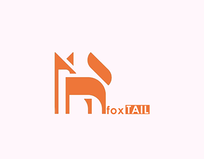 fox tail minimal logo