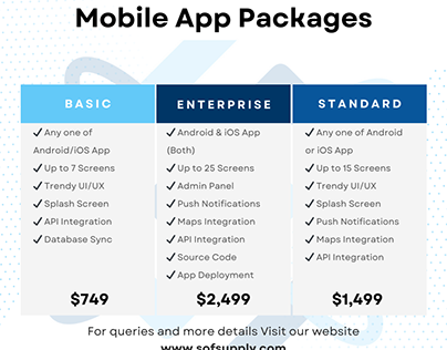 Mobile App Development Packages