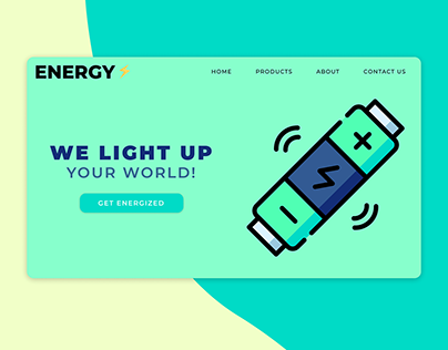 Energy | Landing Page