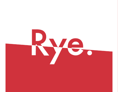 Rye Menu Design