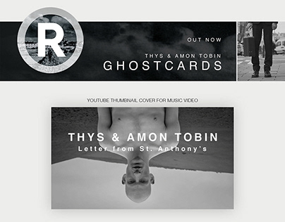 Thys & Amon Tobin: Ghostcards EP (Art Direction)
