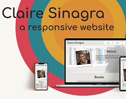 Claire Sinagra: a responsive website