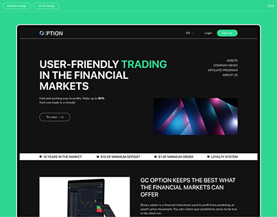 Trading Platform | design concept