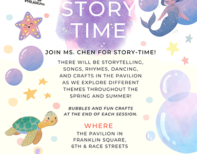 Project thumbnail - IND Story Time Flyer