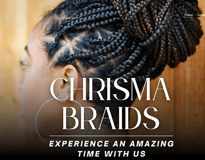 Chrisma Braids | Salon Booking Web Design