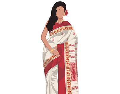 Bangladeshi Woman SVG 3