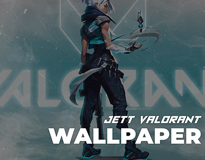Wallpaper Jett Valorant