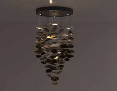 Double height suspended light