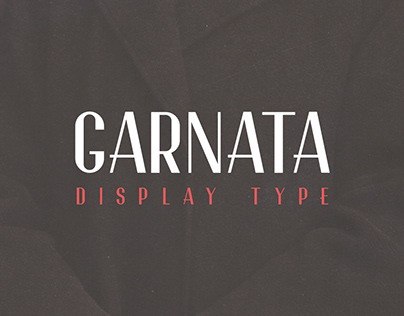 Garnata Display Typography