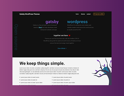 Gatsby Wordpress Themes