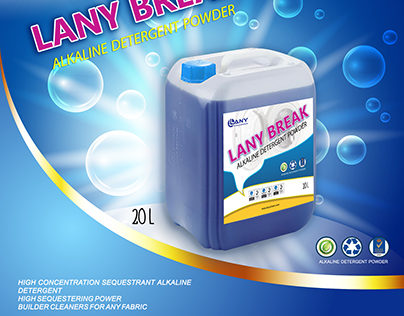 Design Sticker for detergent product