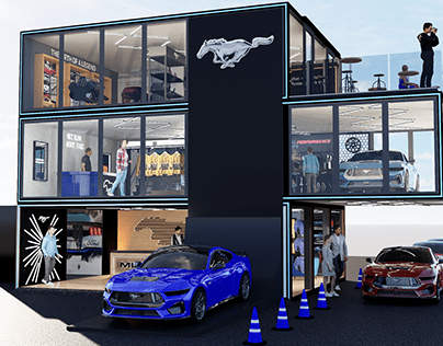 Mustang Container F1 Las Vegas