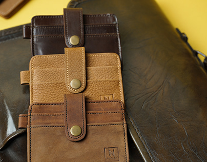 Product Shoot for Nubuck Leather Wallet