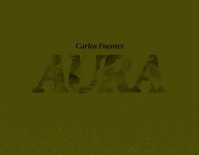 Portada de libro "Aura" por Carlos Fuentes