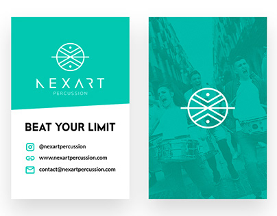 Business Card - Nexart Percussion🥁 👔