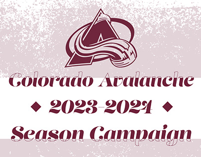 2023-2024 Colorado Avalanche Season Campaign