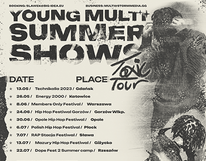 YOUNG MULTI - SUMMER SHOWS