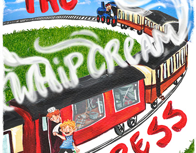 Childrenbook - The whip cream express