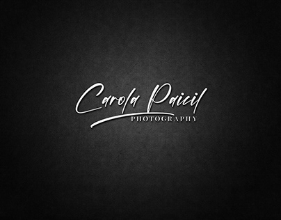 Carola Paicil | Photography Signature Logo | Watermark