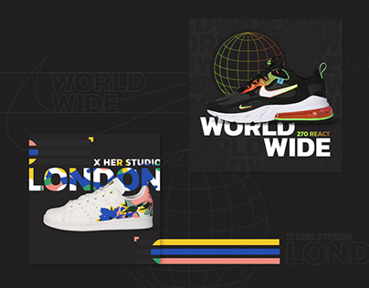 Nike, Adidas, Vans - Graphic Design Sneakers V.01