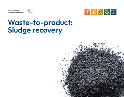 Waste-to-product: Sludge recovery