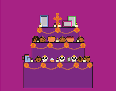 Altar de Día De Muertos (Day of the Dead Altar)