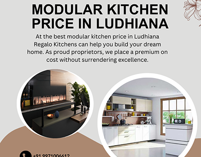 Modular Kitchen Price in Ludhiana | Regalo kitchens