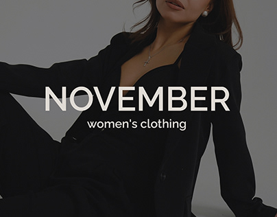 NOVEMBER - women's clothing store concept