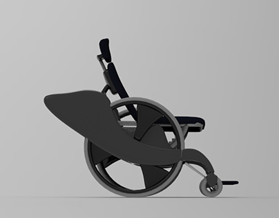 Assisting Wheelchair - Designed for differently abled