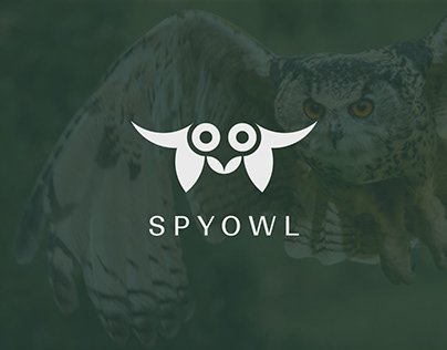 Modern Abstract Owl - Decetive - Spy Logo