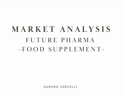 Market Analysis - Food Supplement