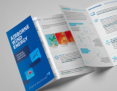 Airborne Wind Energy | Trifold brochure