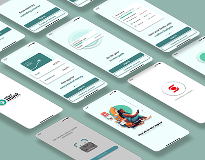 Copy design of Intuit Mint app