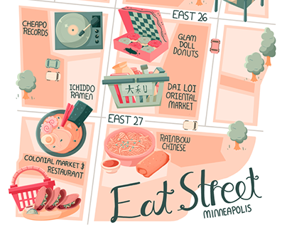 Project thumbnail - Eat Street Map