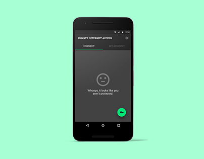 Private Internet Access - Android Redesign