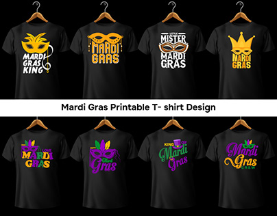 Mardi Gras T shirt Bundle Design