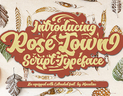 Rose Town Retro Font