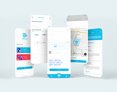 Nisafi Cleaners Application | UI UX