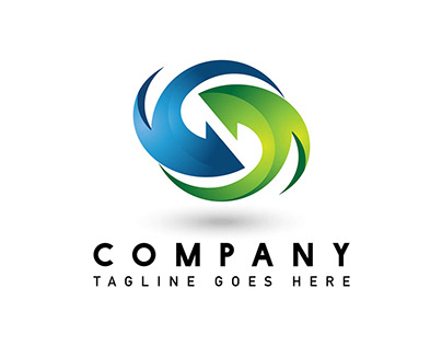 Business corporate letter S logo design vector. Simple