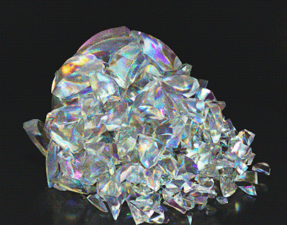 broken crystal