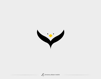 Bird , minimal , logo Design