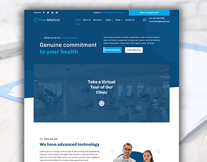 WordPress theme for Medical Site